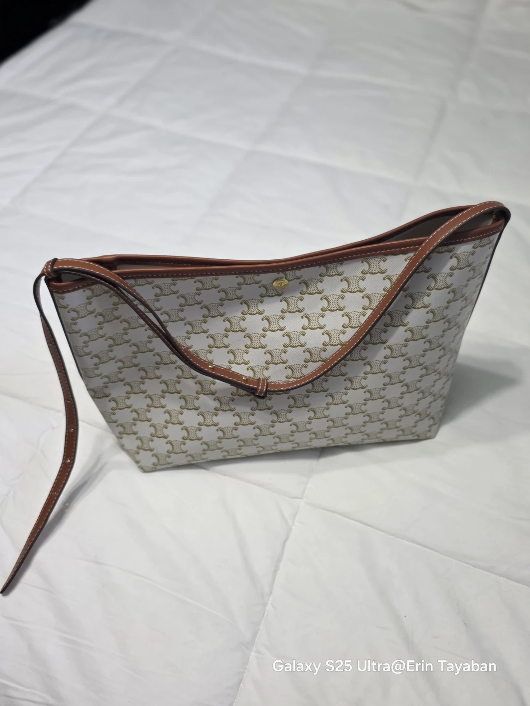 Triomphe Canvas & Leather Hobo Bag with Pouch - photo 2