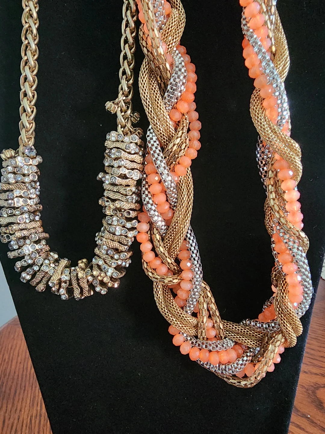 Set of 2 statement necklaces - photo 2