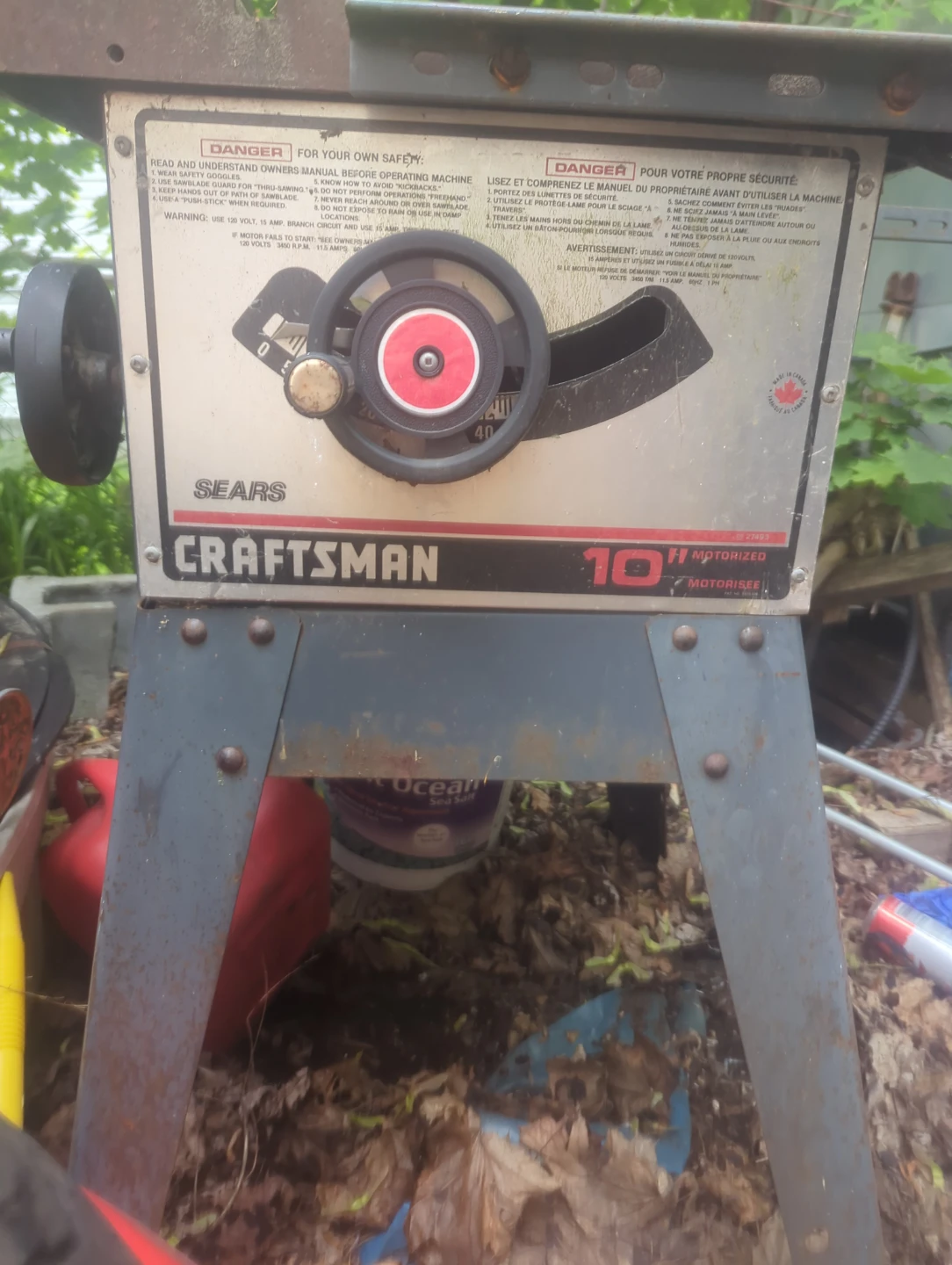 Craftsman 10" Table Saw - photo 3