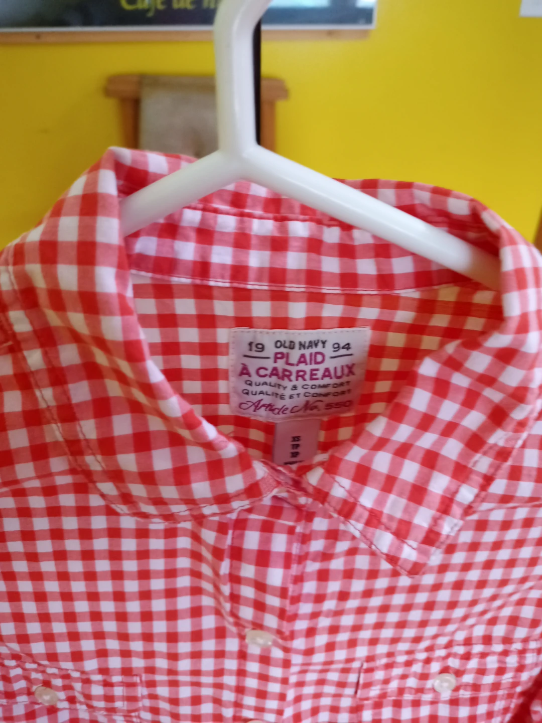 Old Navy Plaid Long Sleeve Shirt - photo 2