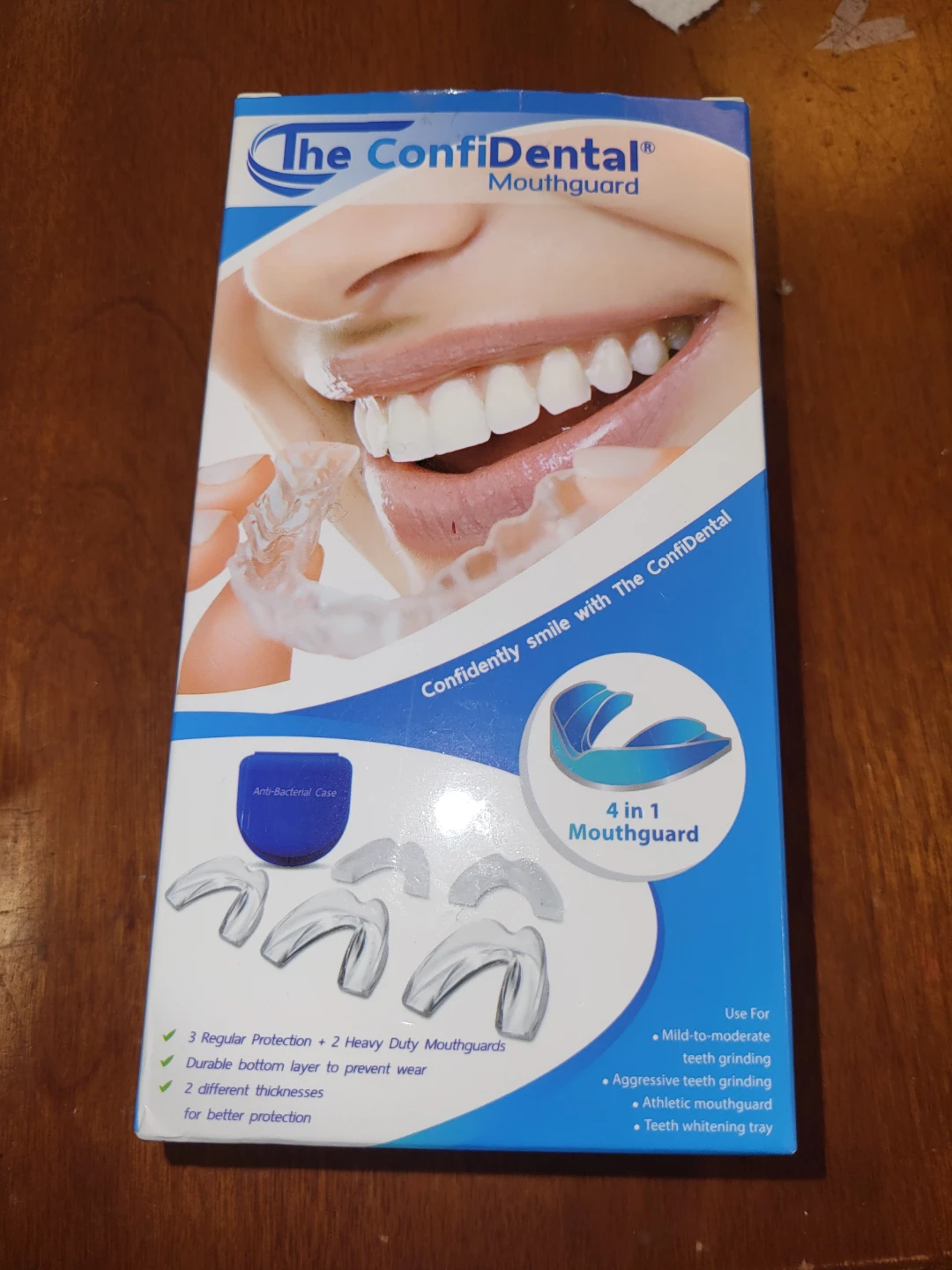 The ConfiDental 4 in 1 Mouthguard
