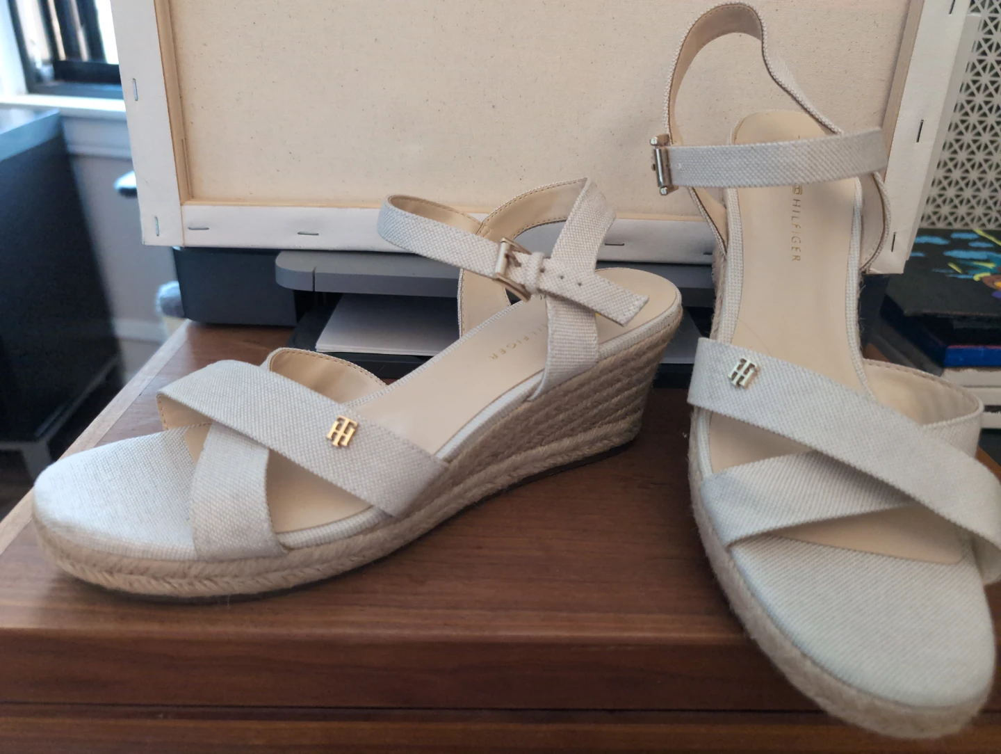 Tommy Hilfiger Espadrille Wedge Sandals