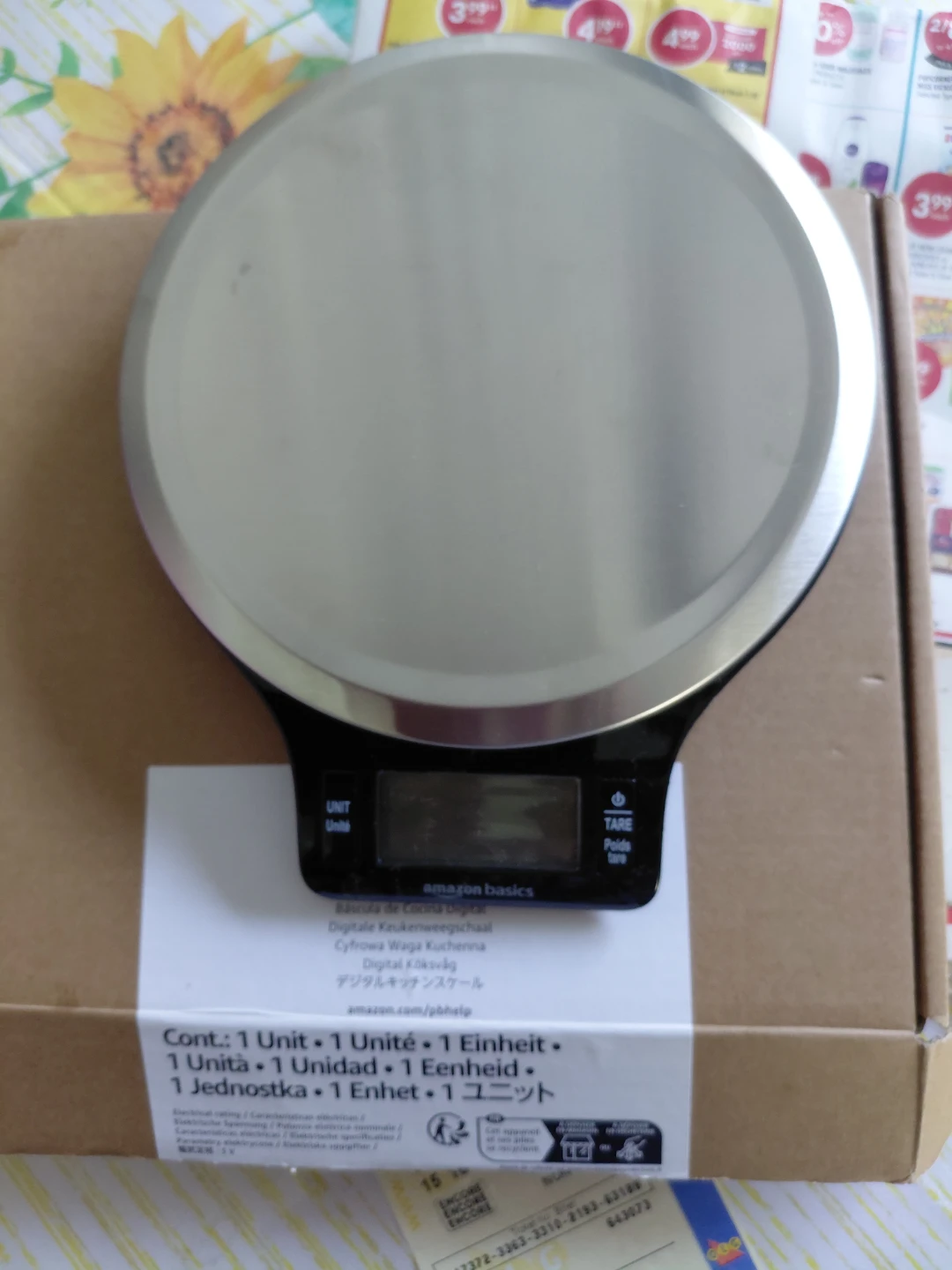 Amazon Basics Digital Kitchen Scale