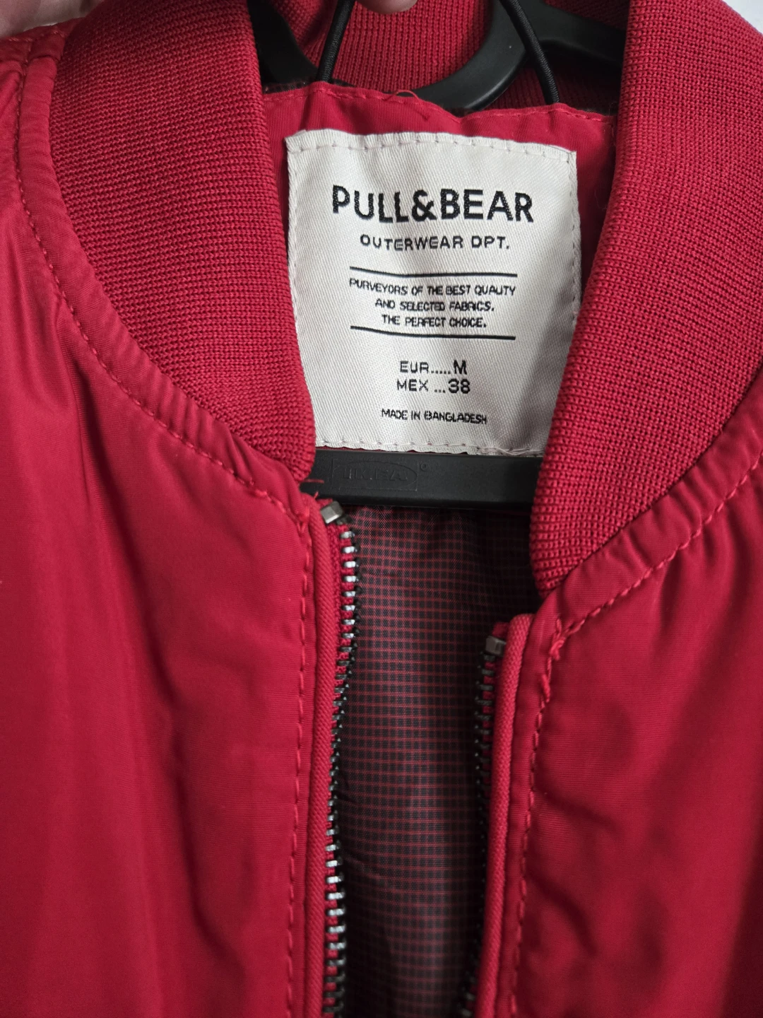 Pull & Bear Red Bomber Jacket - photo 2