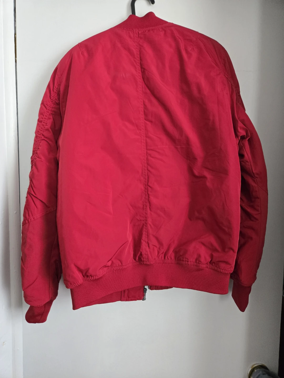 Pull & Bear Red Bomber Jacket - photo 3