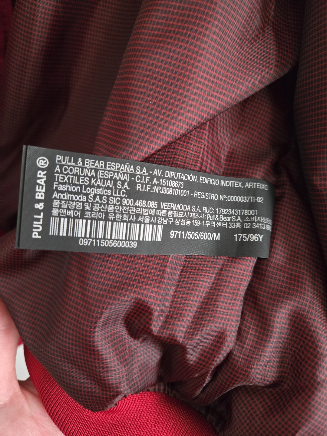 Pull & Bear Red Bomber Jacket - photo 5