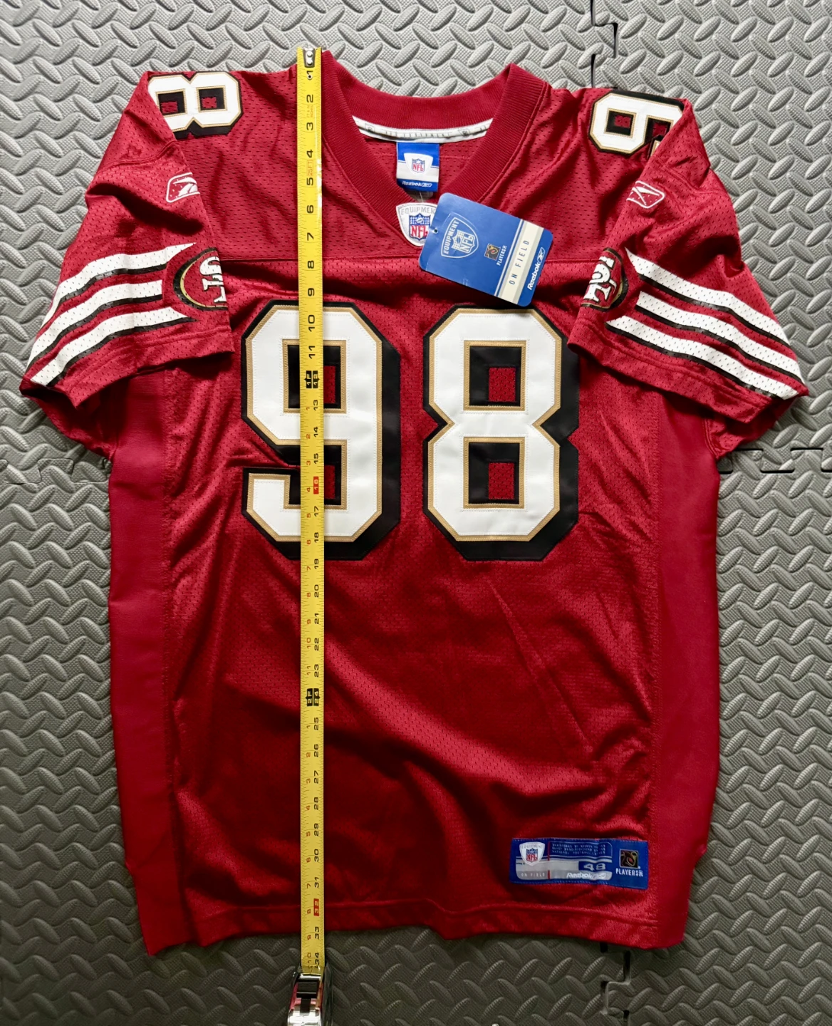 New With Tags San Fran 49ers Julian Peterson Jersey Size 48 - photo 2