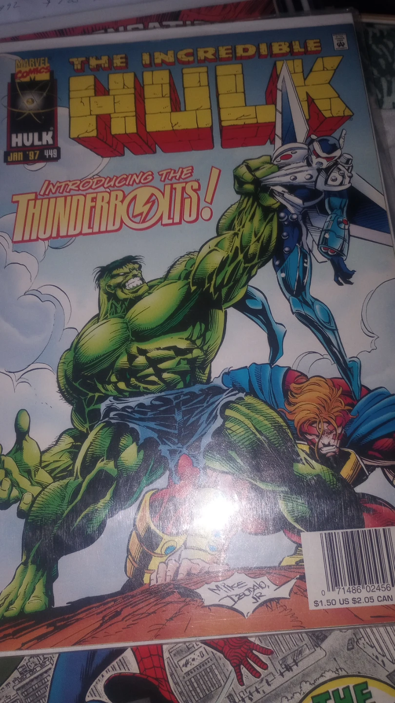 The Incredible Hulk Comic Book - Jan '97 Issue #449