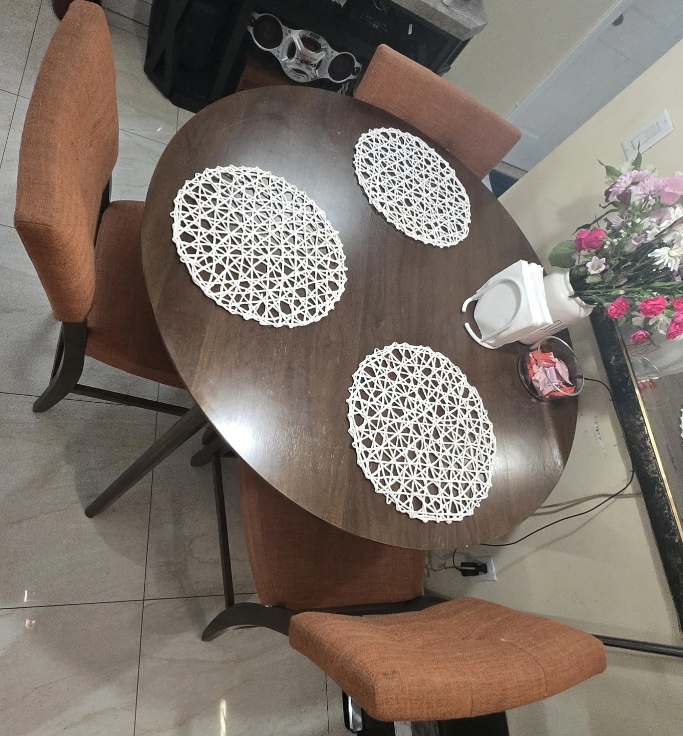 Comedor de madera con 3 sillas - photo 5