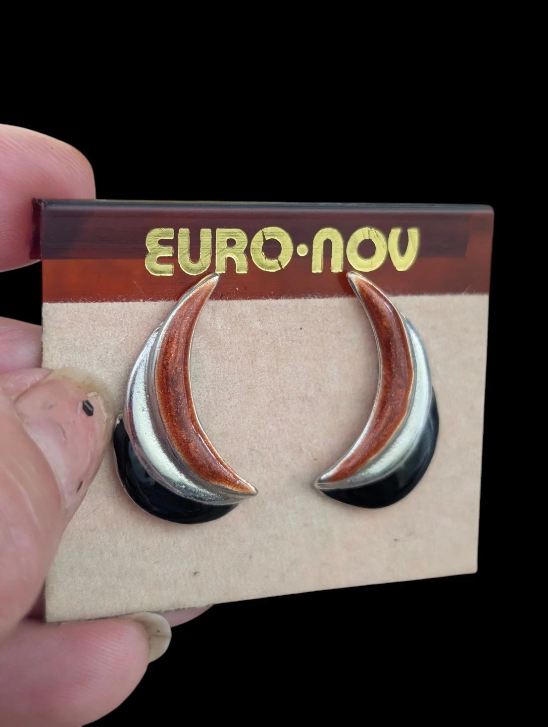 EURO-NOV Crescent Earrings - photo 2