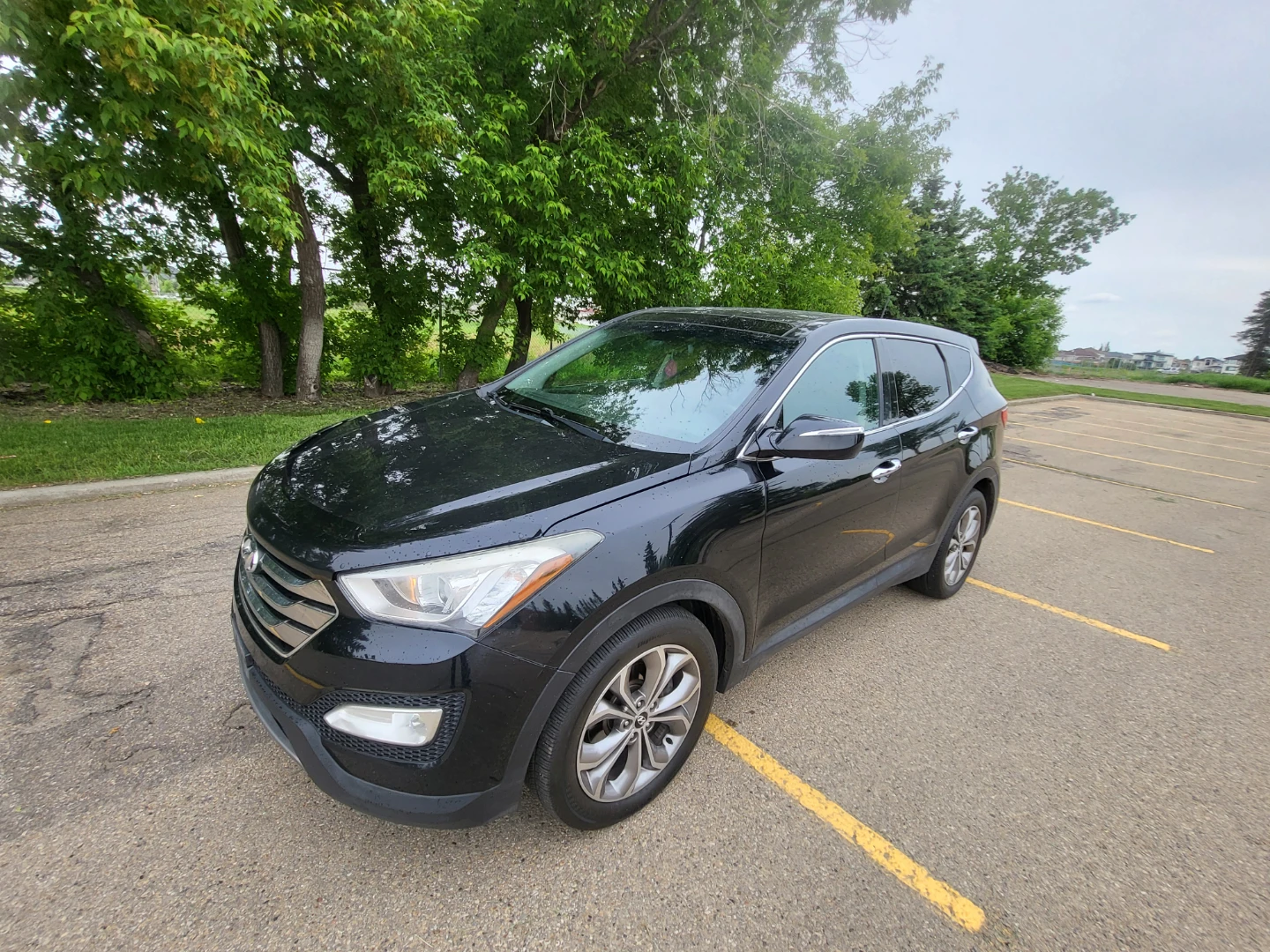 Black Hyundai Santa Fe Sport 2.0T Limited - photo 2