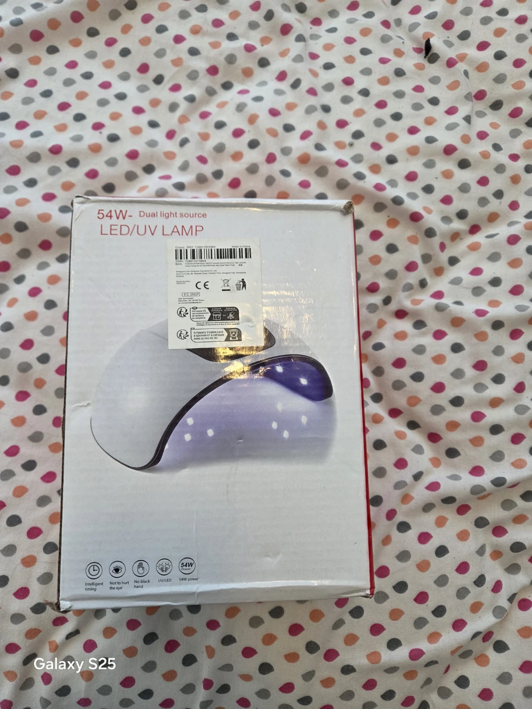 54W LED/UV Nail Lamp
