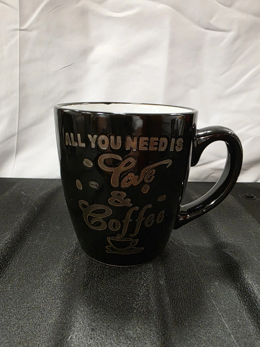 Royal Norfolk "All You Need Is Love & Coffee" Mug