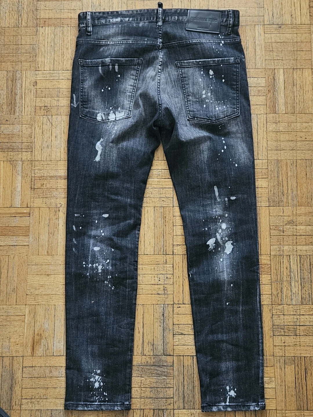 Authentic DSquared2 Black Wash Super Twinky Men's Jeans - photo 2