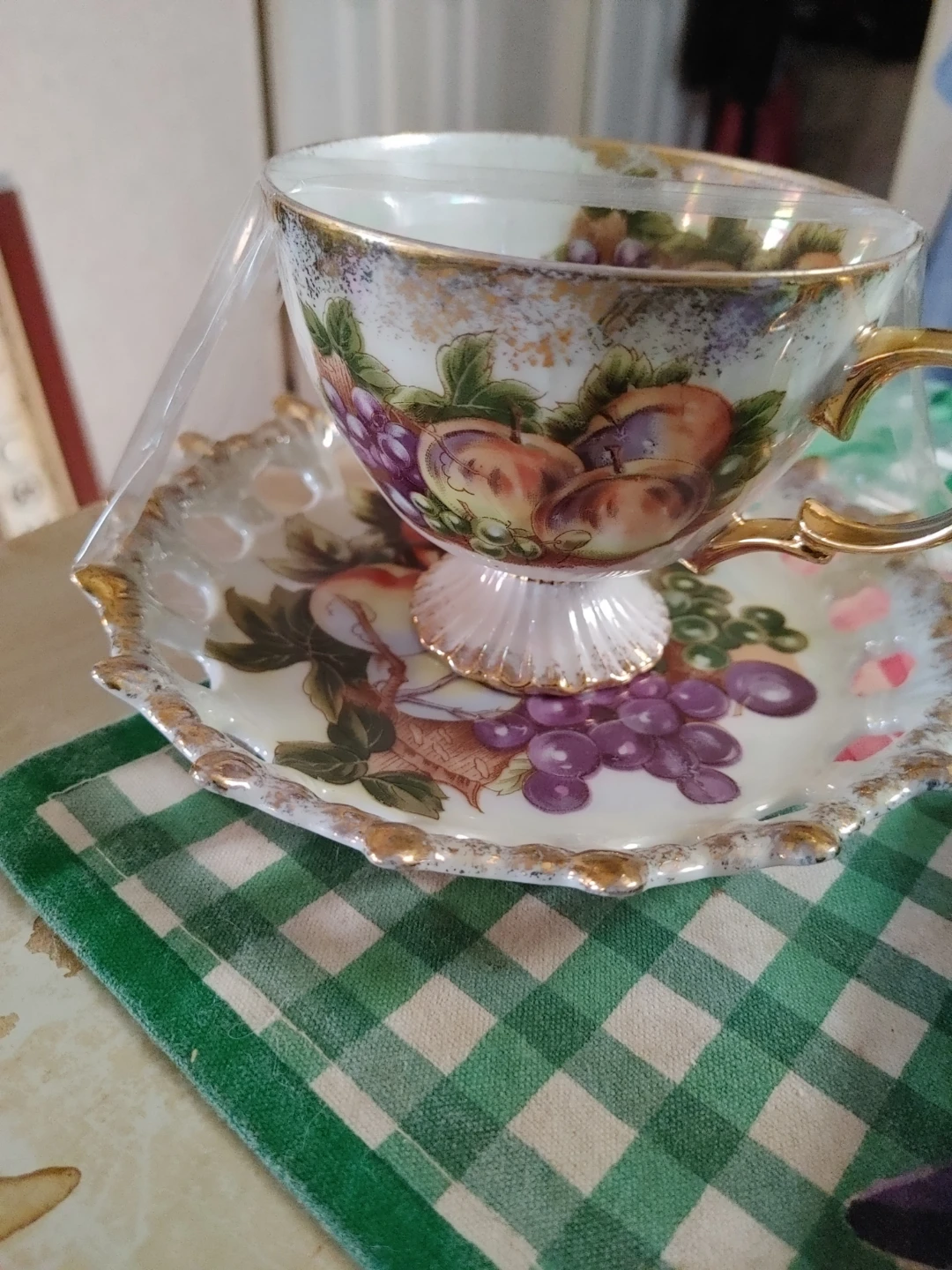 Vintage Teacup and Saucer Set