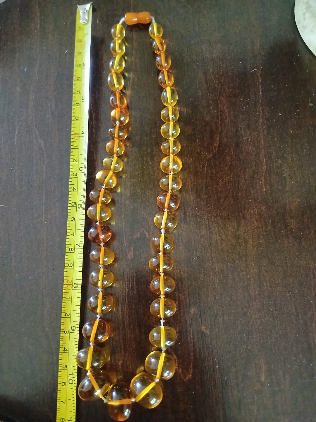 Amber Bead Necklace - photo 4