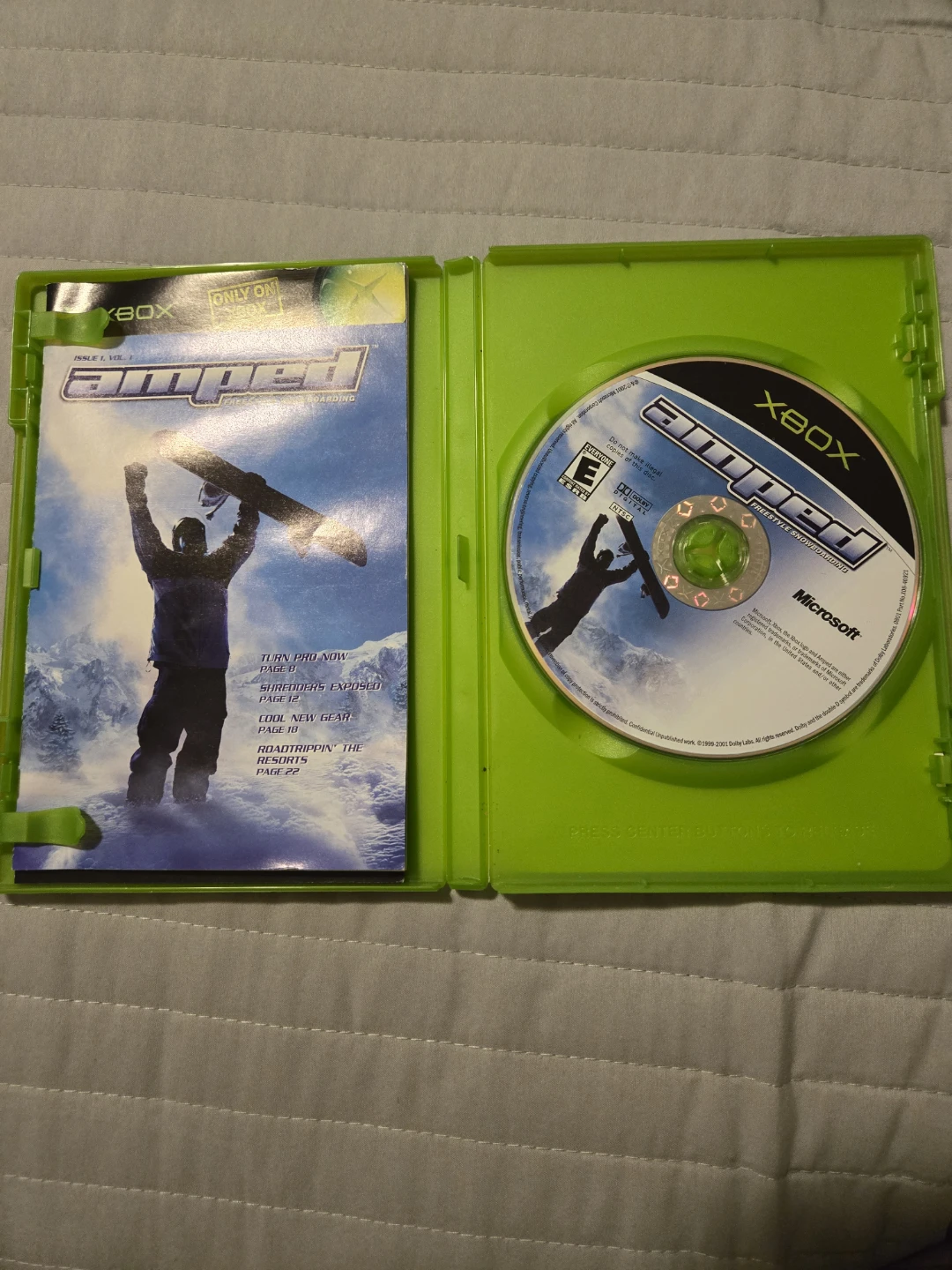 Amped Freestyle Snowboarding Video Game CIB For Xbox - photo 3