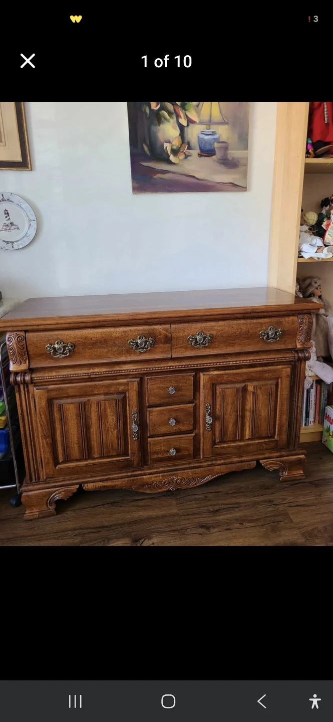 52 " Kincaid Solid Wood Buffet/Credenza