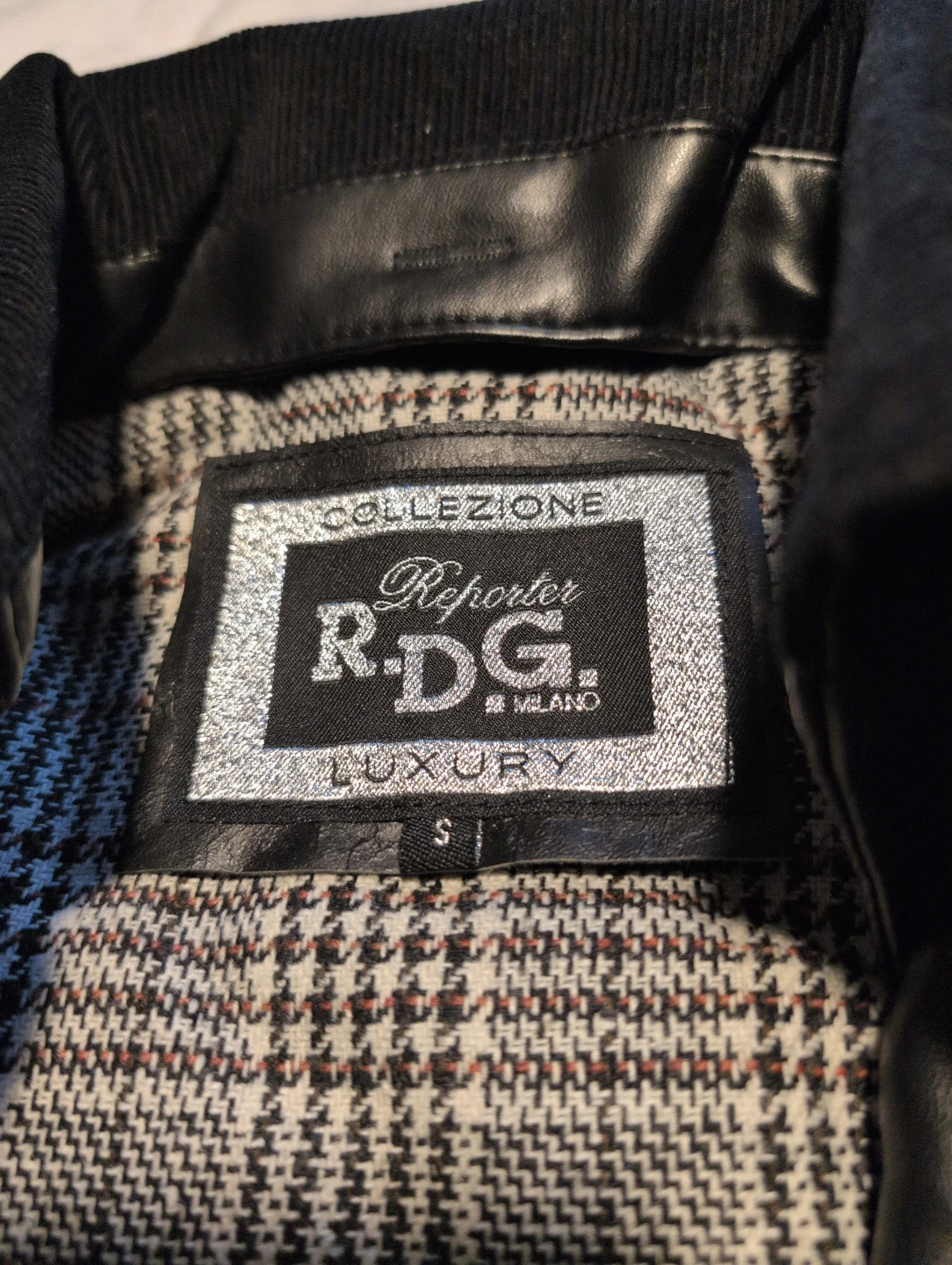 Reporter R.D.G. Luxury Black Faux Leather Jacket - photo 2