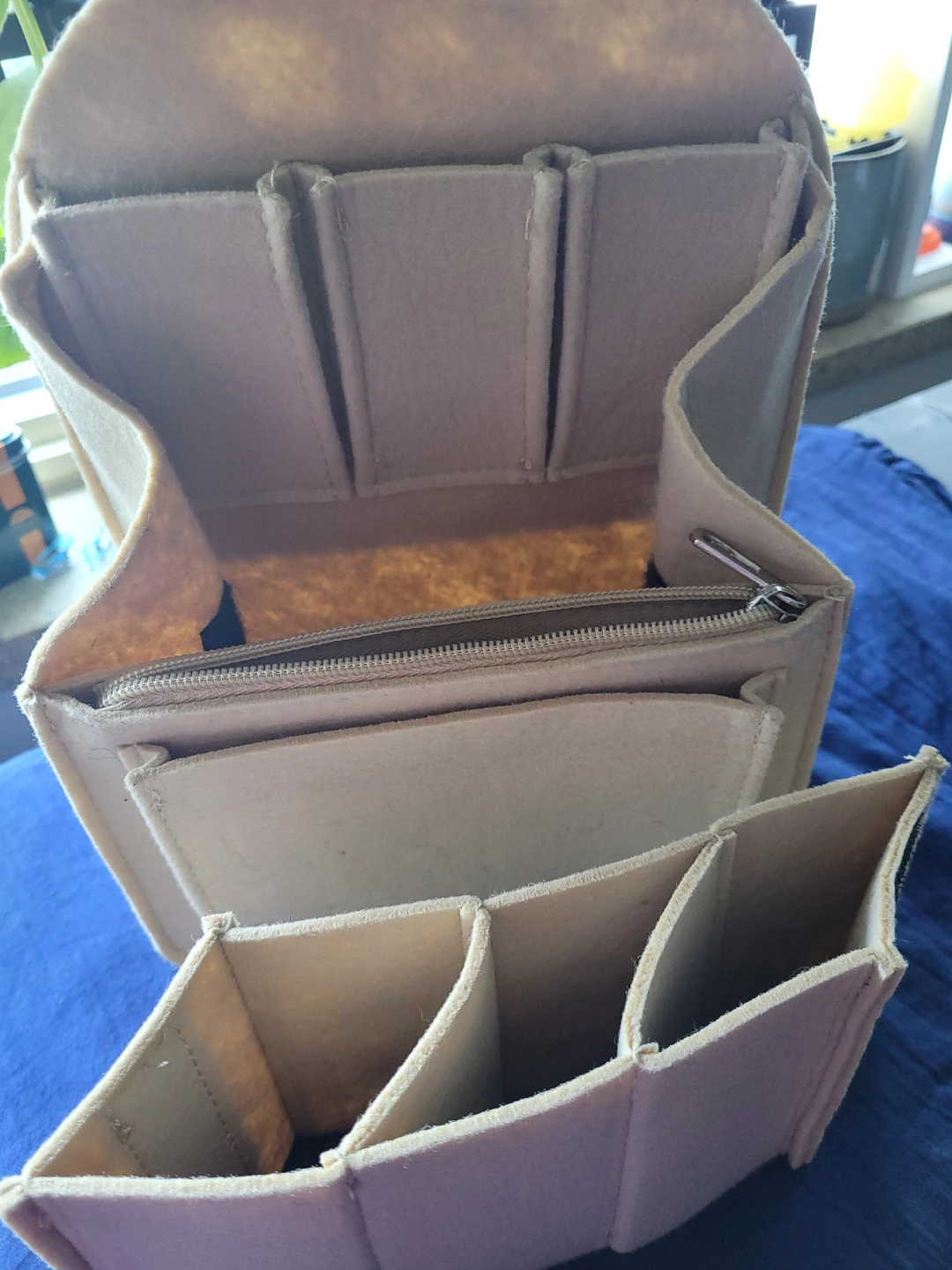 Felt Organizer Insert Bag Beige - photo 3