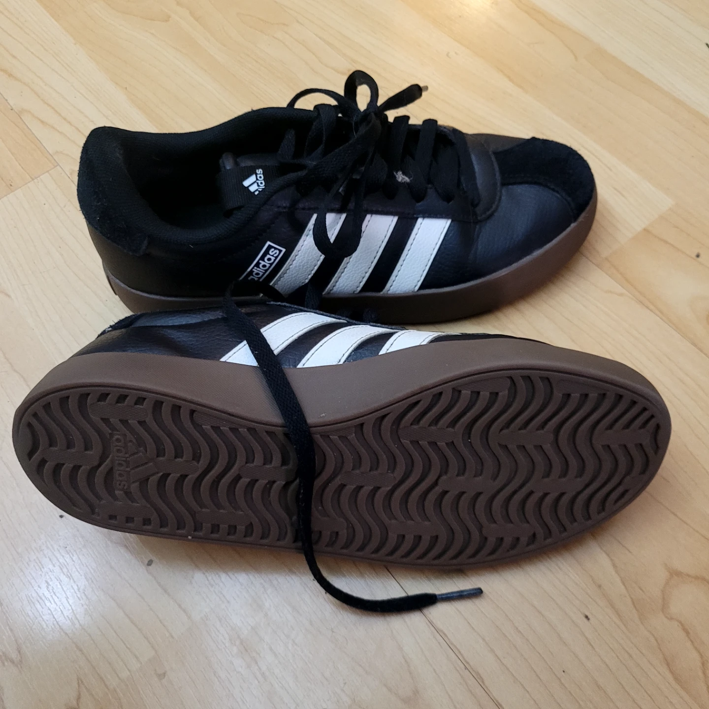 Adidas Black & White Sneakers - photo 3