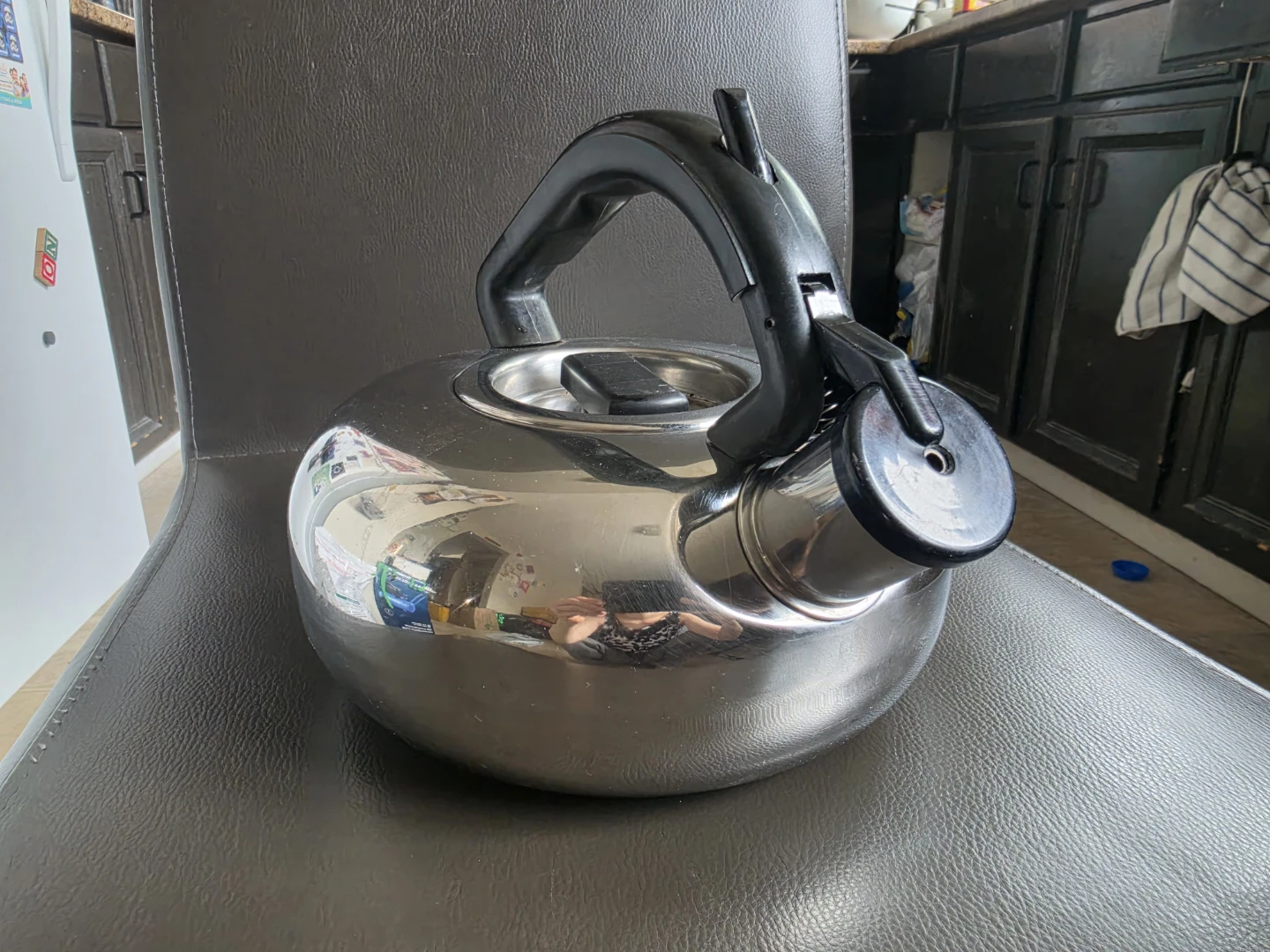 Whistling Stovetop Kettles, Stainless Steel Ergonomic Handle - photo 2