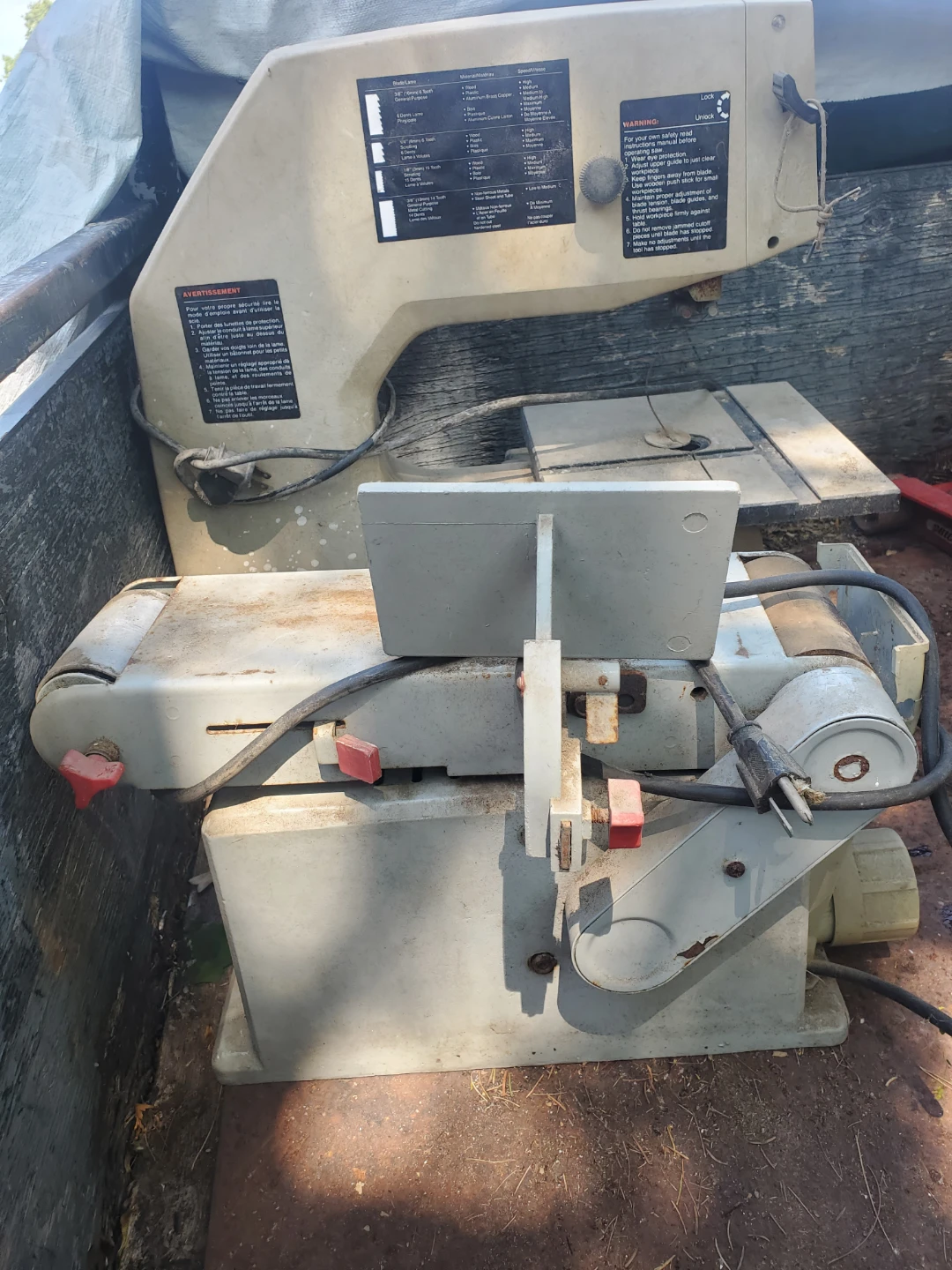 Bandsaw with Planer Attachment - photo 5
