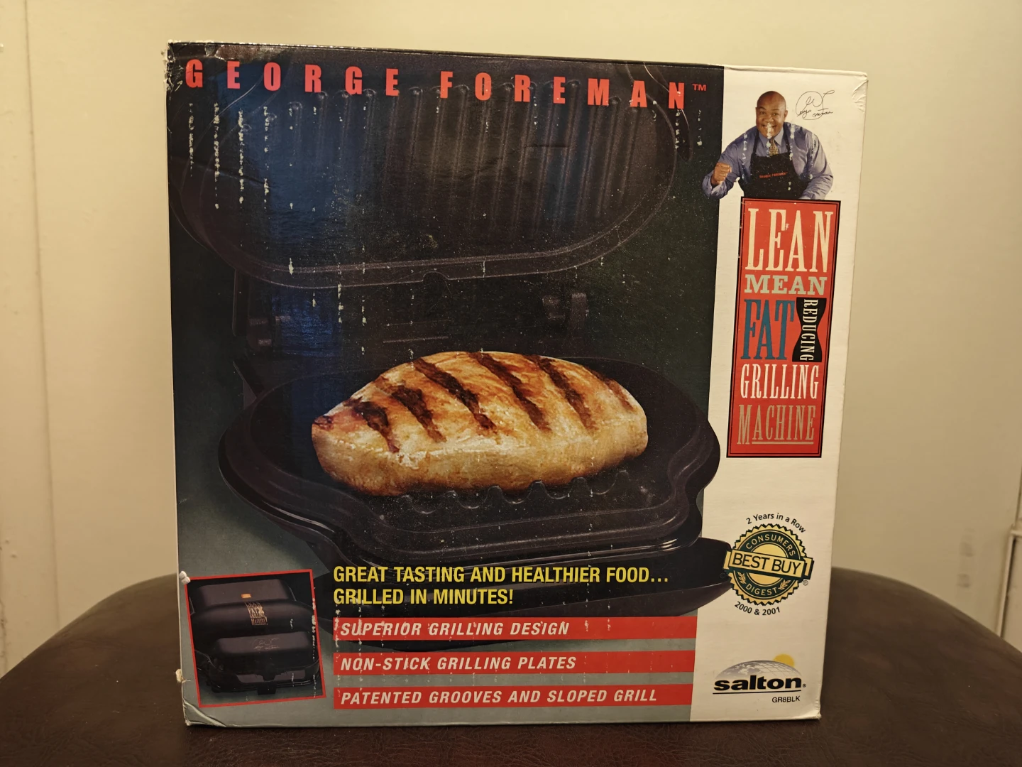 George Foreman Lean Mean Fat Reducing Grilling Machine