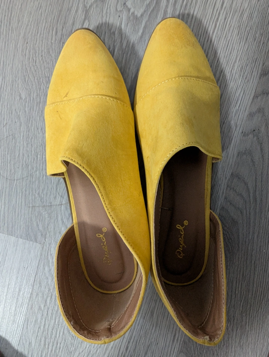 Yellow Flats Low Heels for Women - photo 3