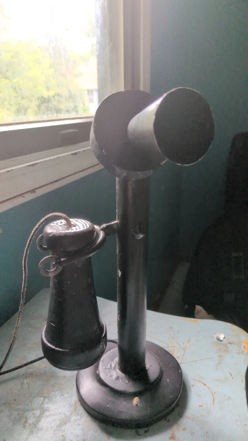 Antique Candlestick Telephone replica