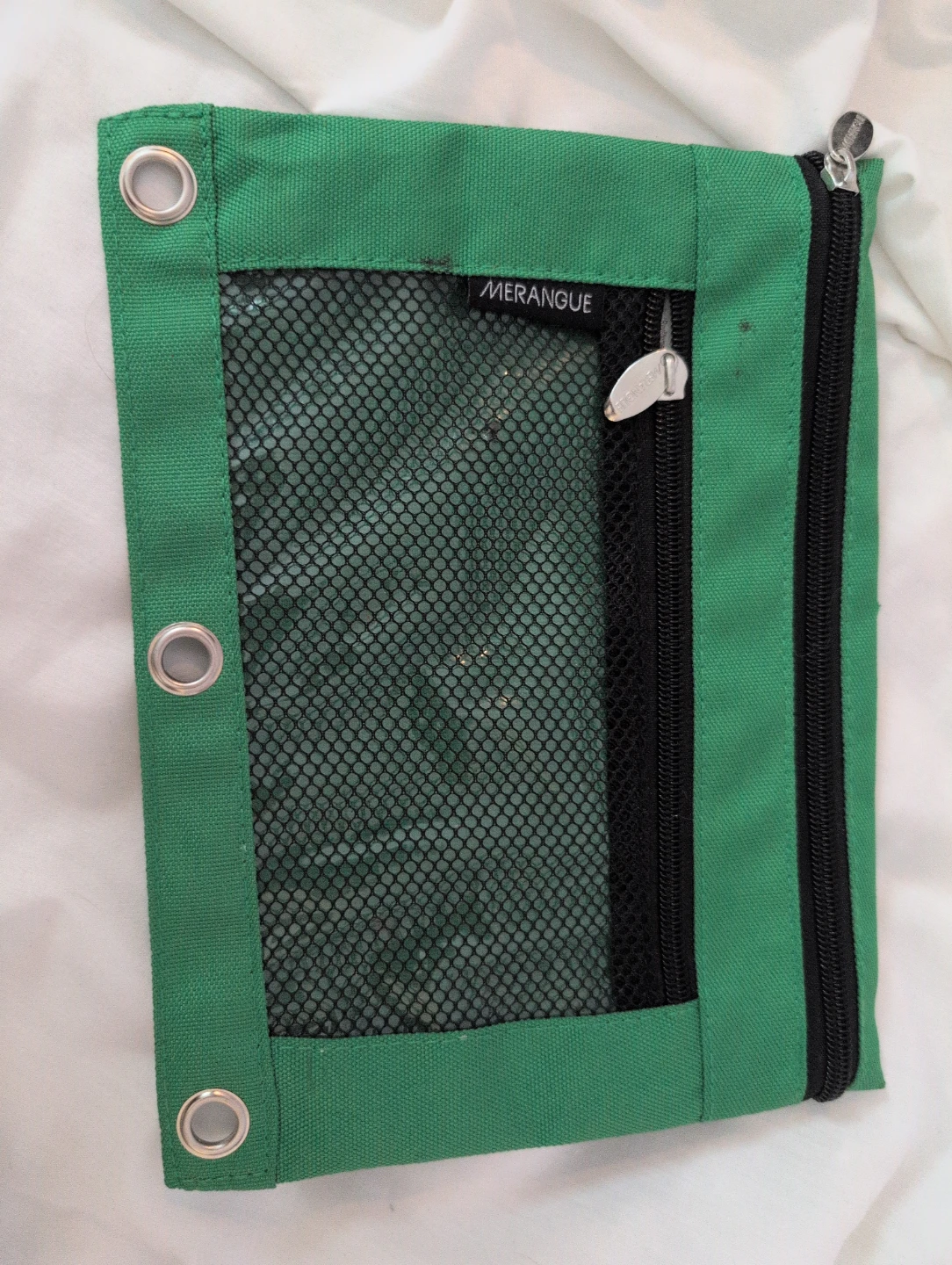 Merangue Green Binder Pouch