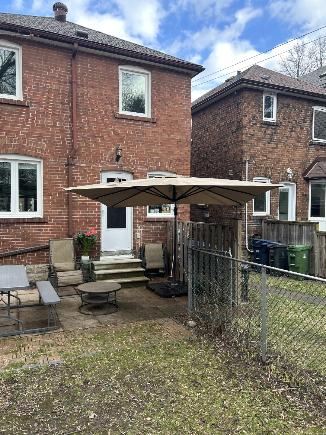 Patio Umbrella with Base - photo 2