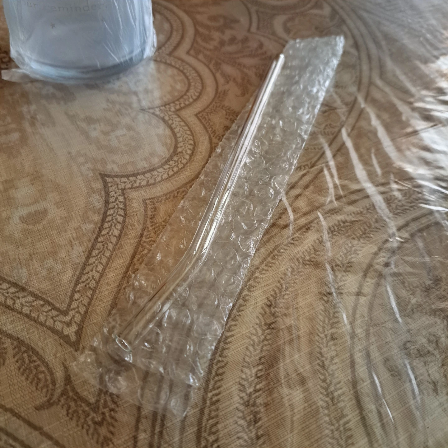 Glass Tumbler with Straw - photo 3