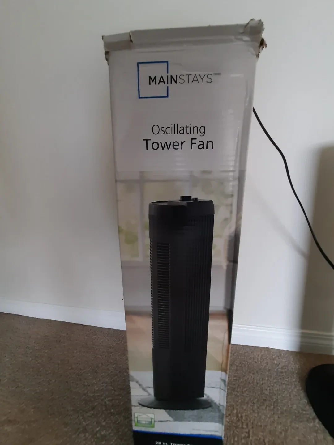 Mainstays Oscillating Tower Fan - photo 3
