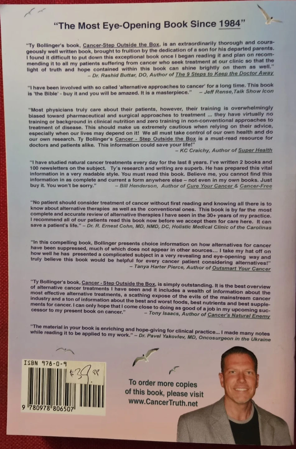 BOOK -  CANCER Step Outside the Box by Ty Bollinger - photo 2