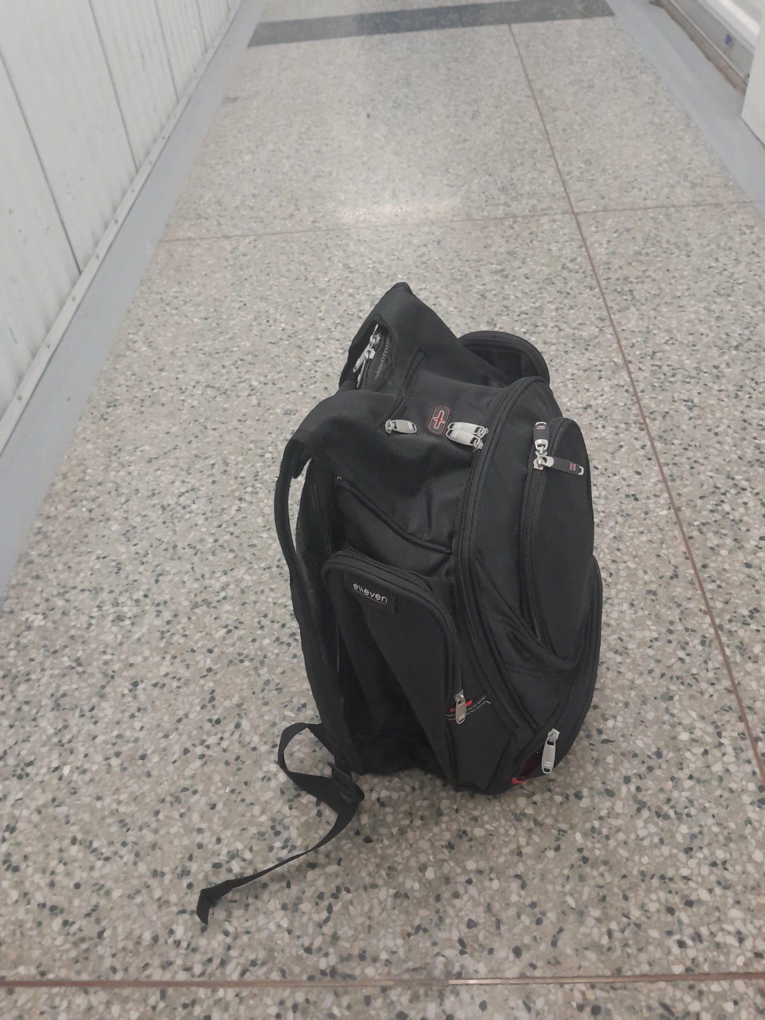 Black Travel Backpack Original Elleven Medium Size - photo 5