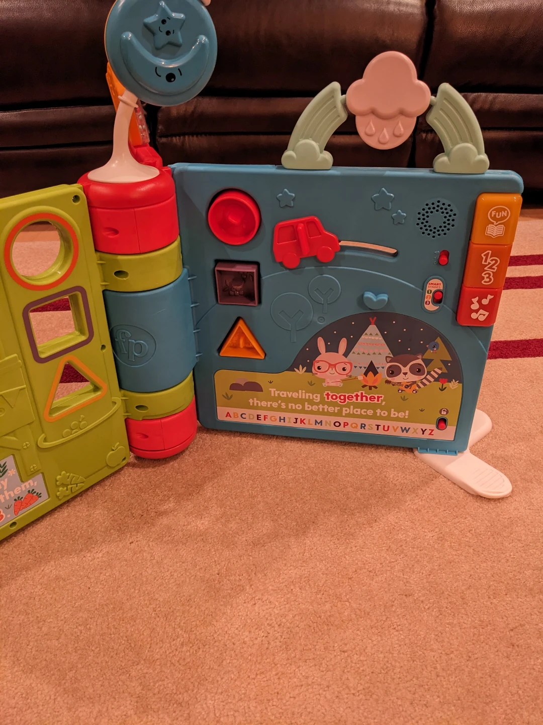 ⚽ Fisher-Price Sit to Stand Giant Activity Book - photo 3