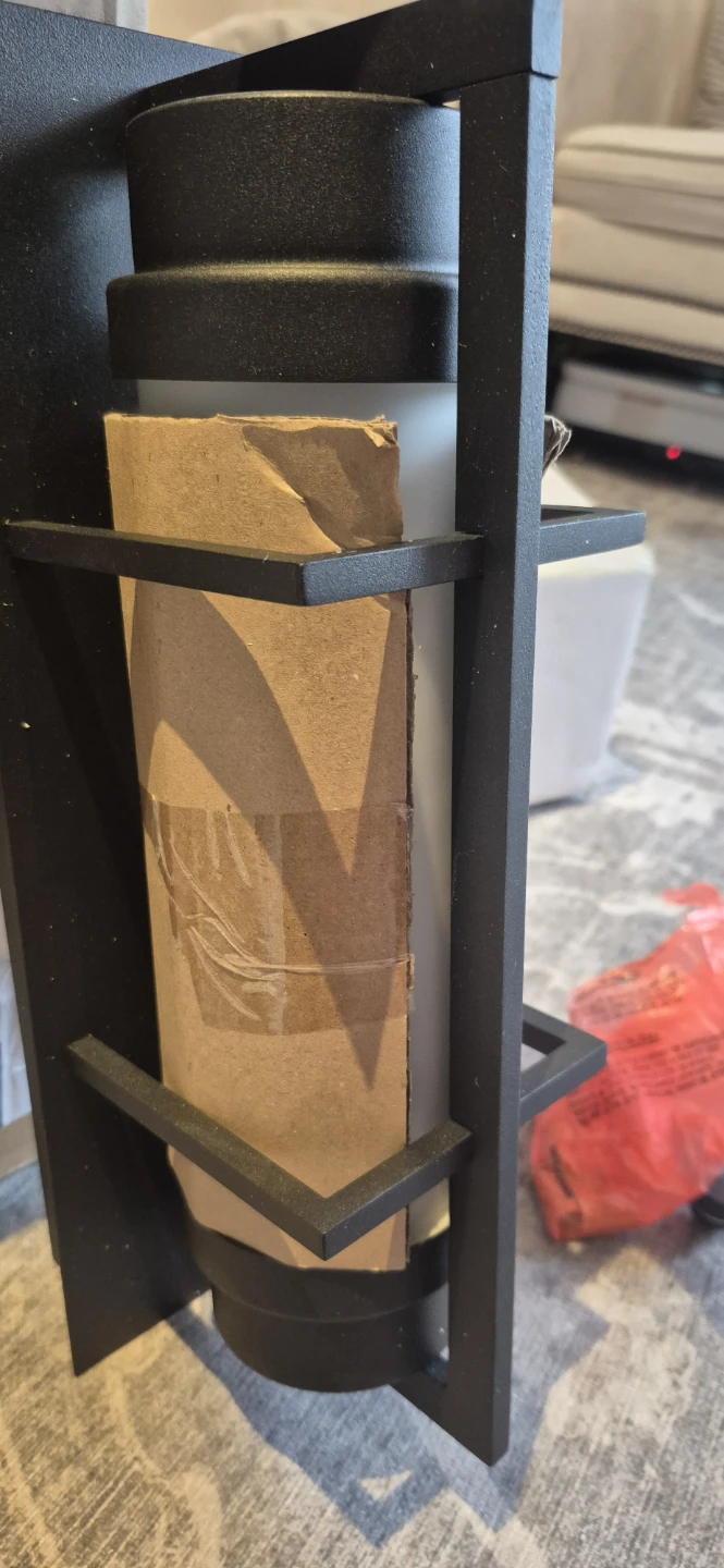 BNIB  Black Outdoor Wall Light Fixture - photo 5