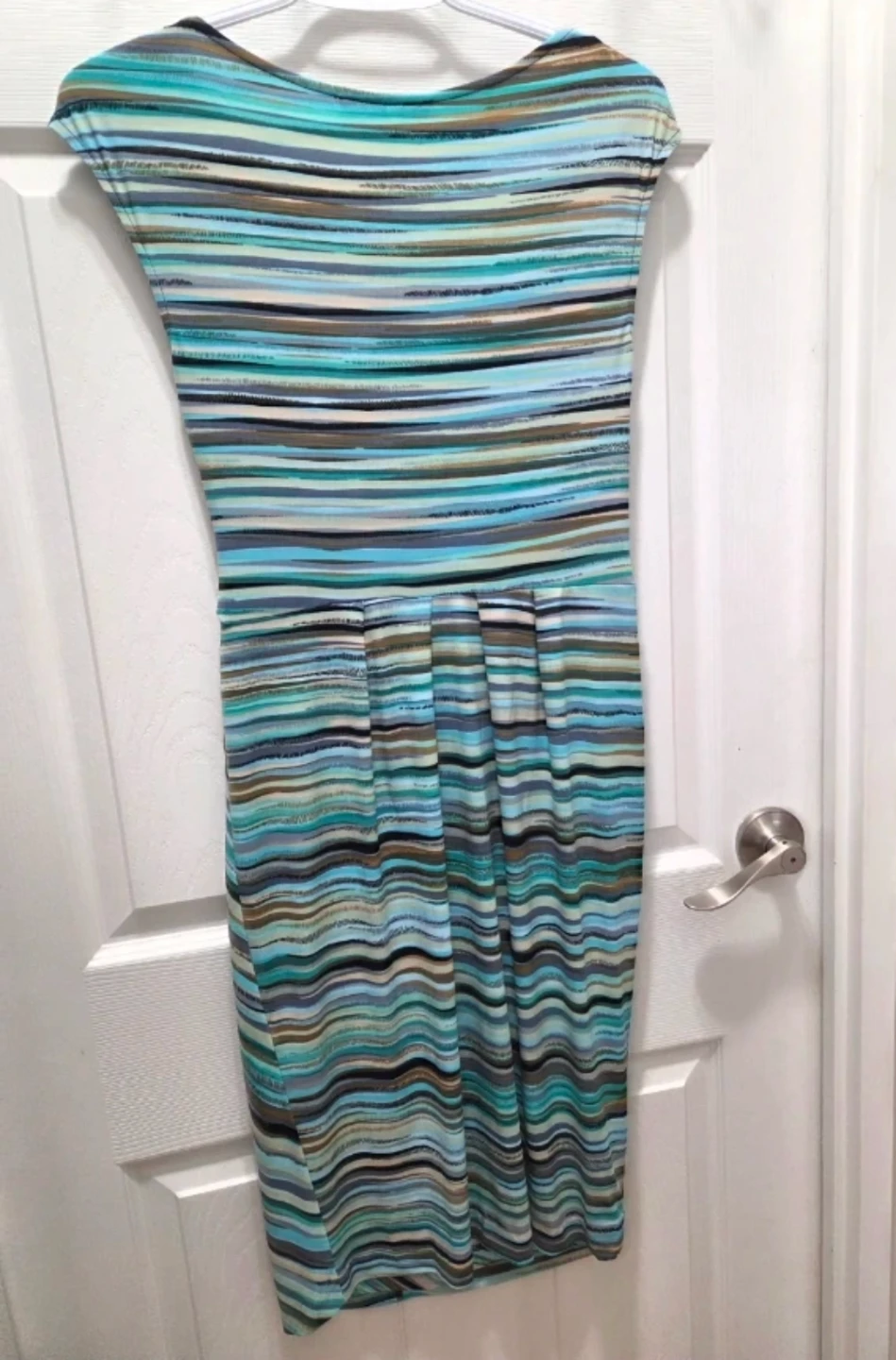 BNWT Jessica Women's Striped Sleeveless Dress - Size 8 - photo 3