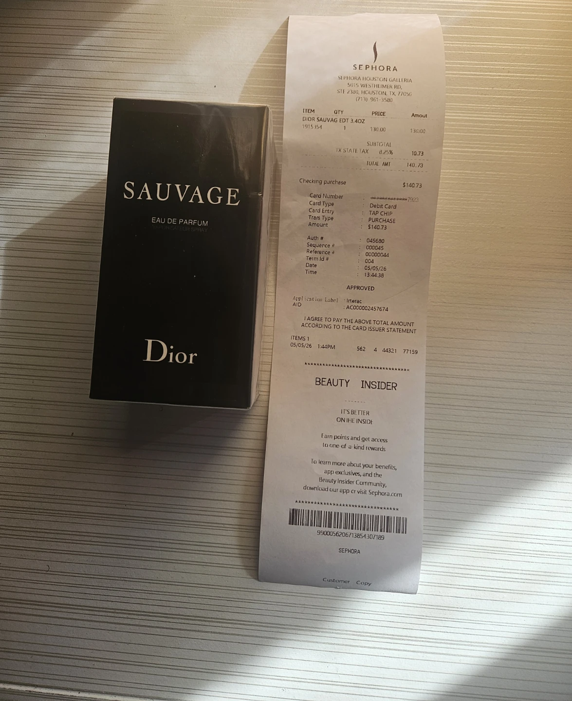 Dior Sauvage Eau de Parfum 100ml