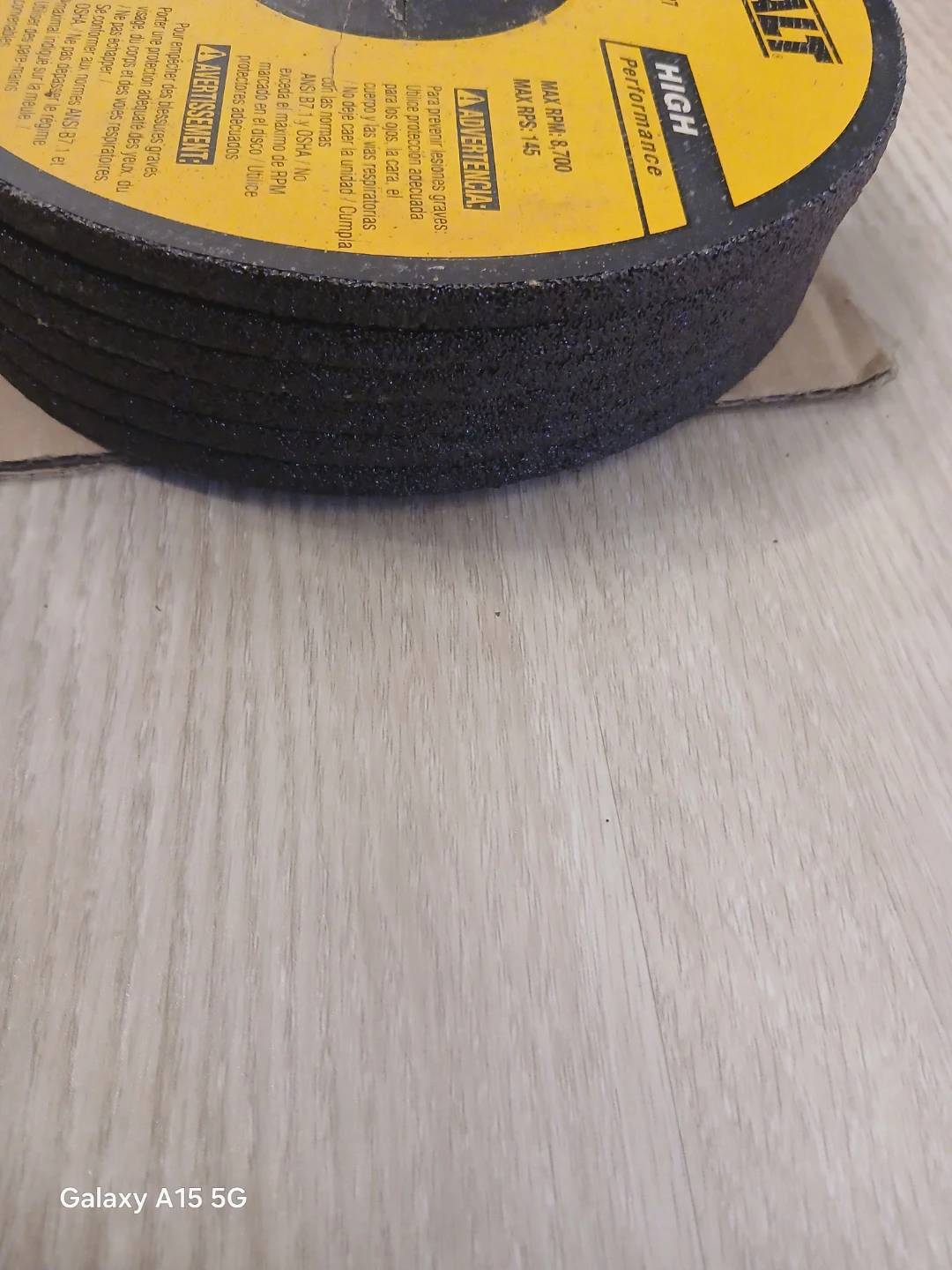 DeWalt DW4719 Metal Grinding Disc 7" x 1/4" x 7/8" - photo 4