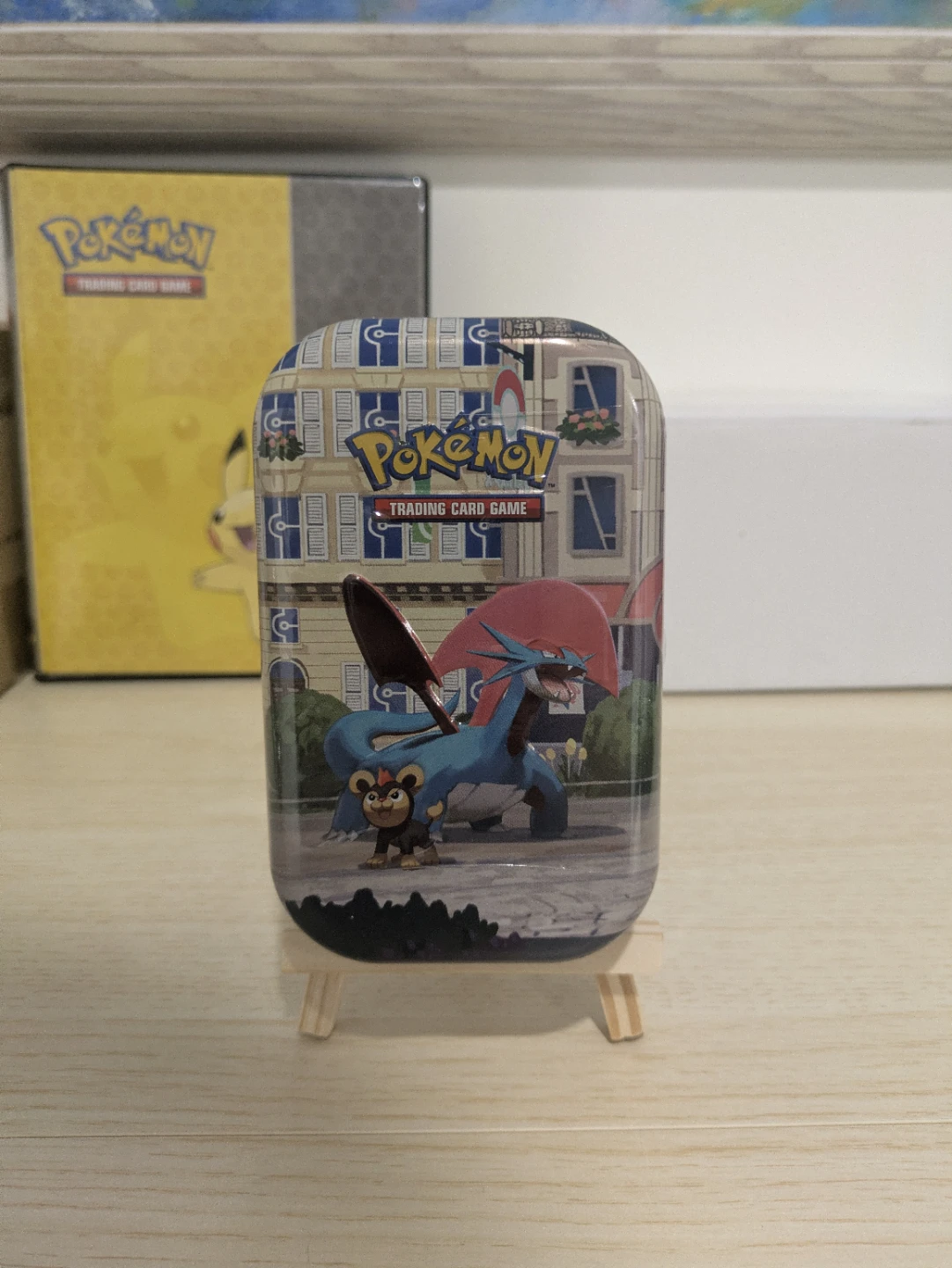 Pokemon Lumiose City Mini Tin Art Set - Sealed [5 Tins] - photo 2