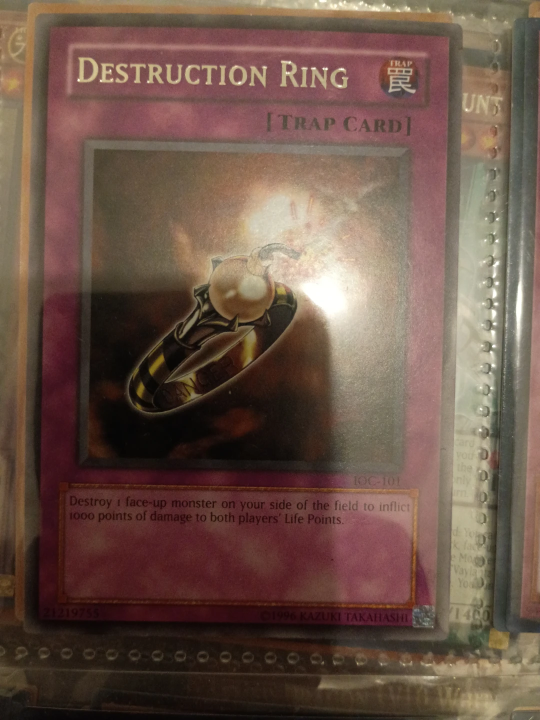Yu-Gi-Oh! Destruction Ring TRAP CARD⚽