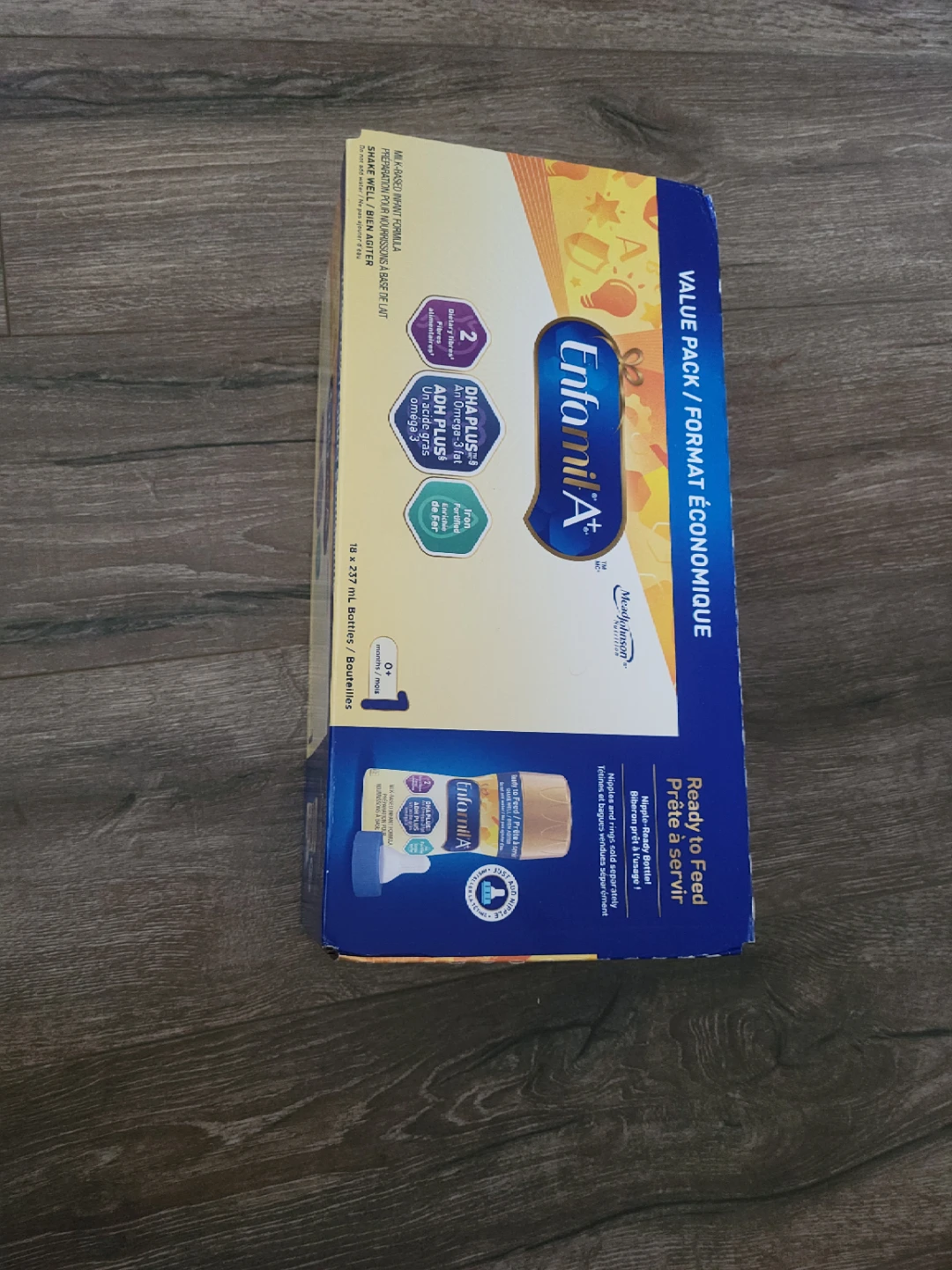 Enfamil A+ Ready to Feed Bottles - Brand new unopened box