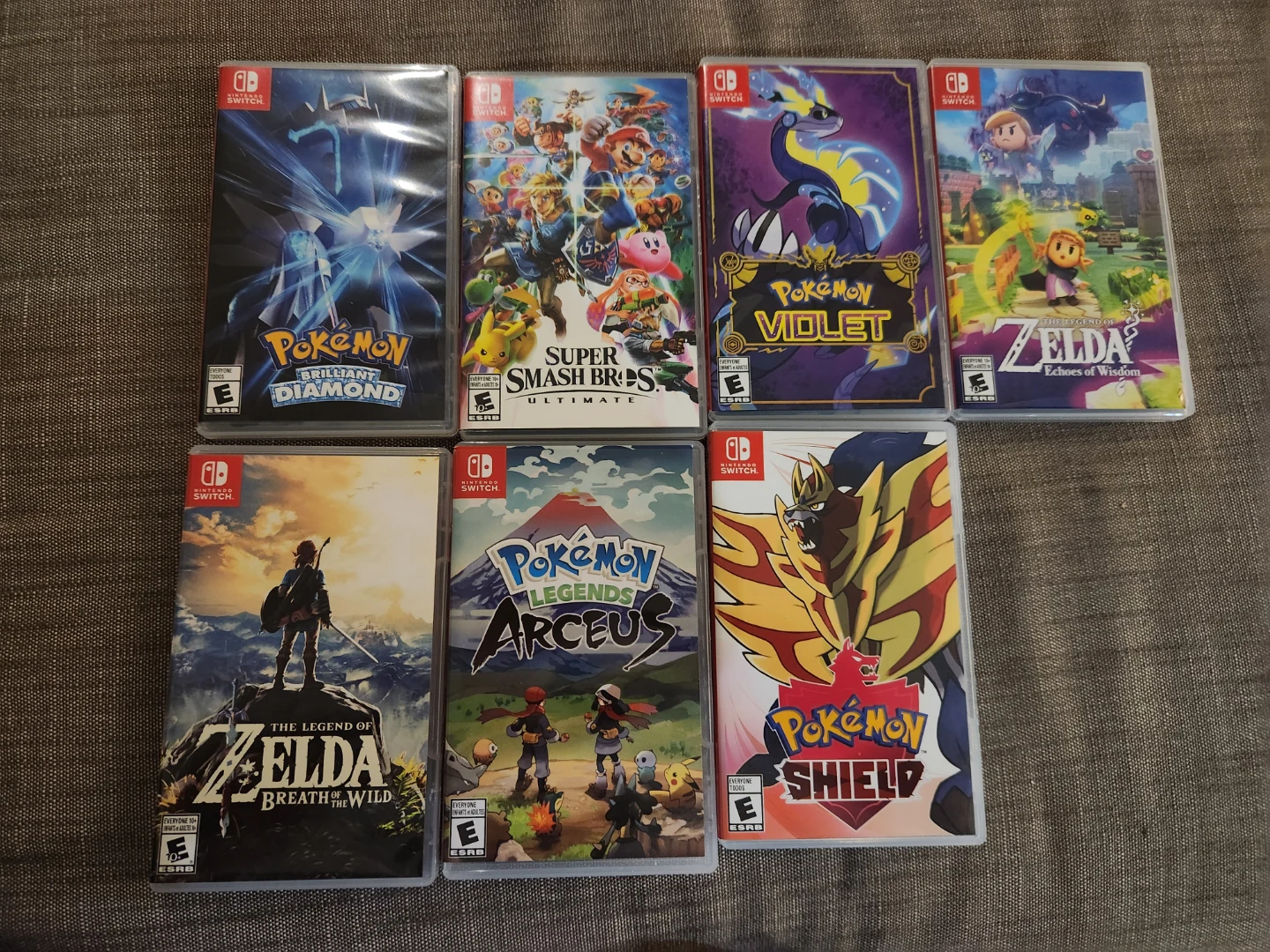 Nintendo Switch Games Collection - Pokémon & Zelda