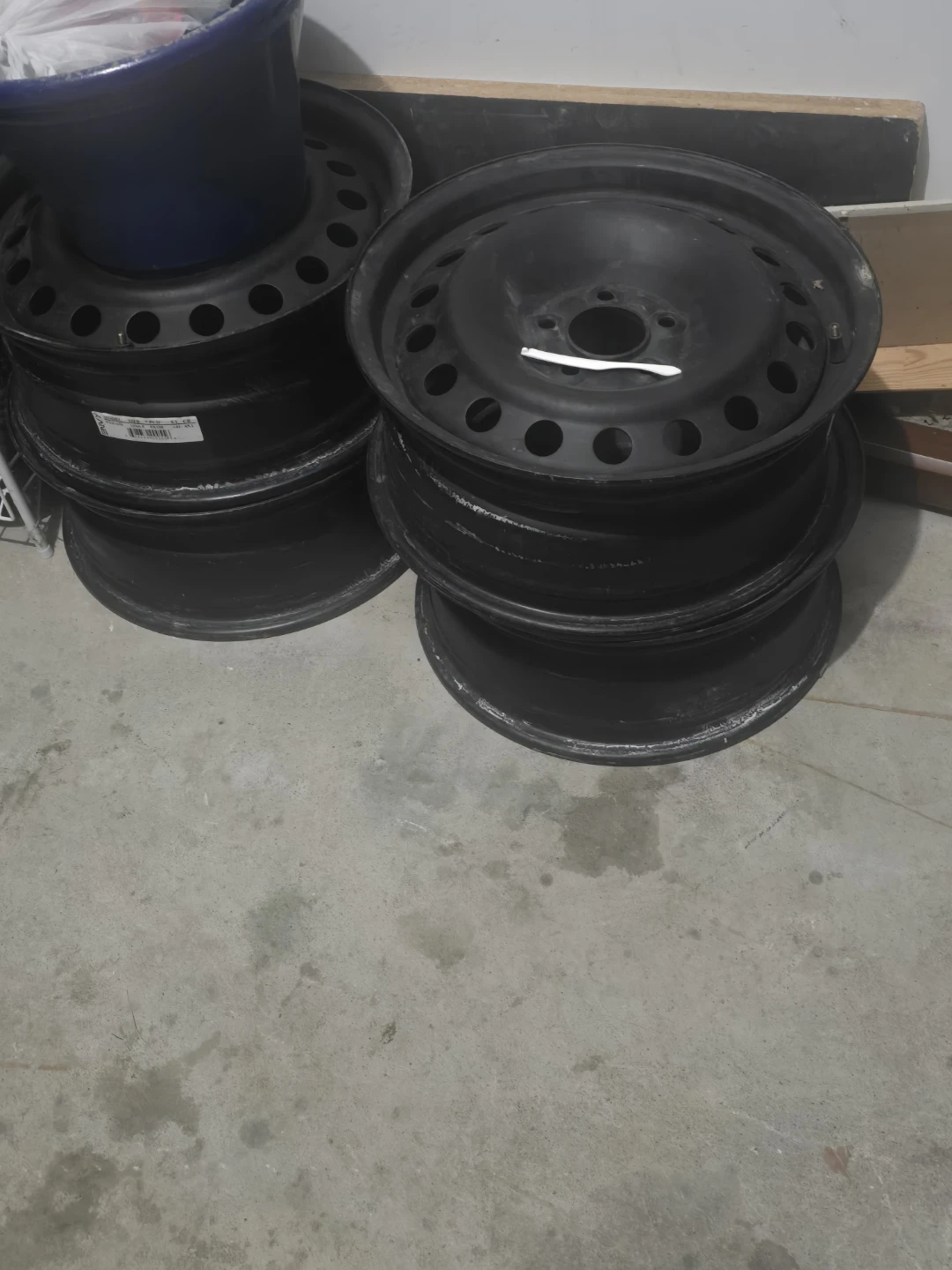 4 x Enkei NX41658 16x6.5 Steel Wheels - photo 4