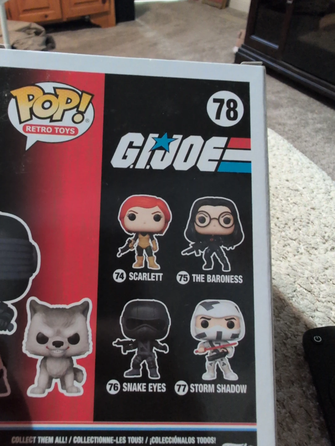 Funko Pop! G.I. Joe Snake Eyes with Timber #78 - photo 2