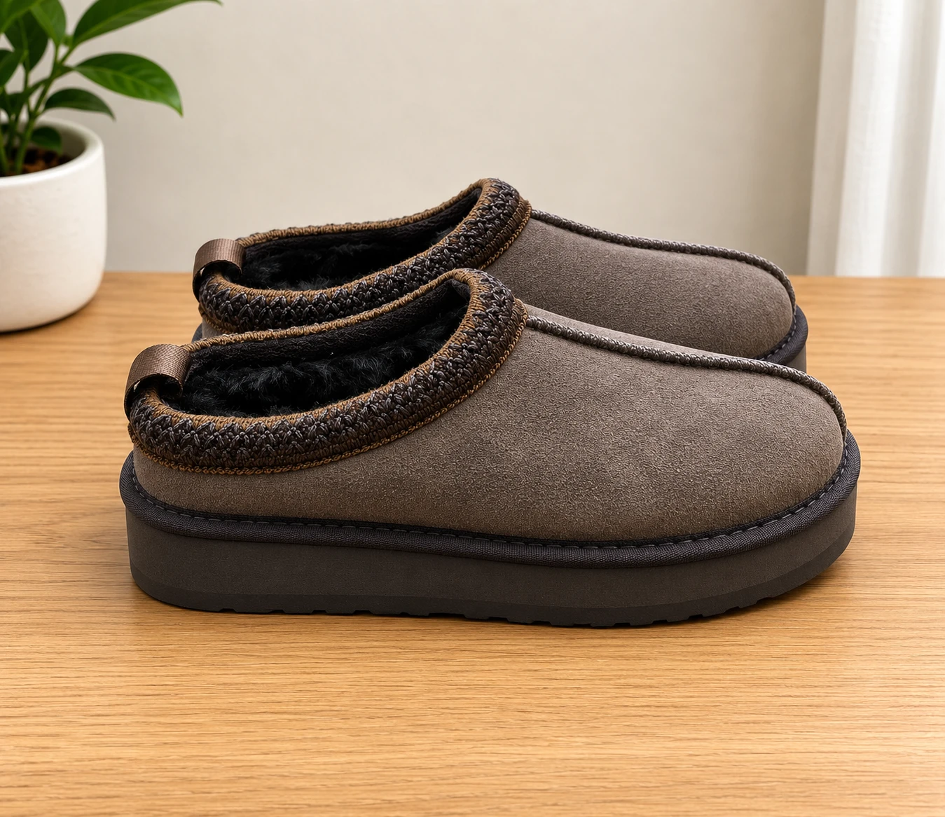 UGG Scuffette Slipper Dark Brown - photo 2