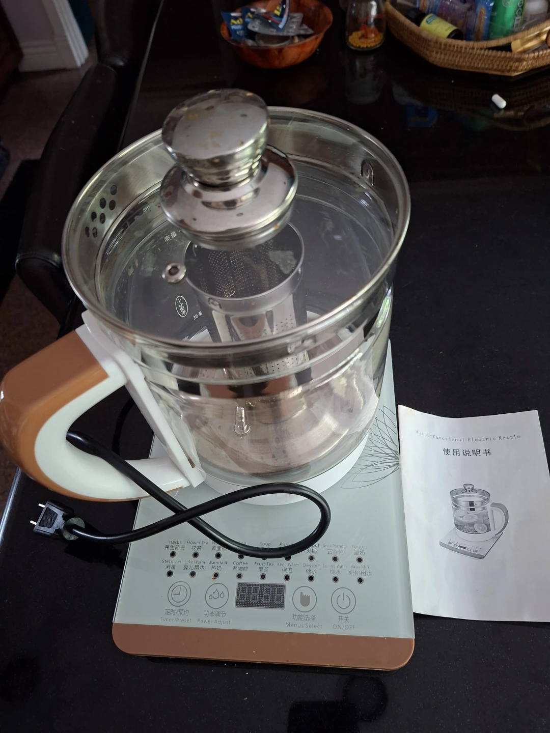 Multi-functional Electric Kettle with Keep Warm Function