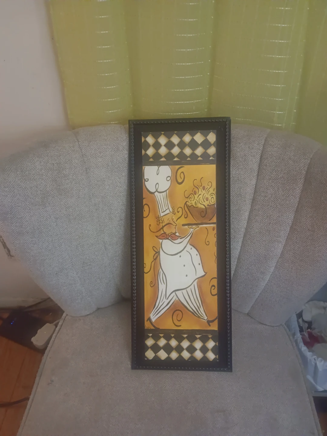 Framed Chef Wall Art